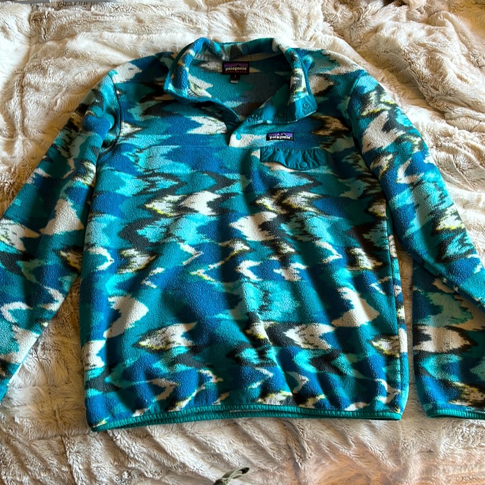 Patagonia 1/4 button synchilla